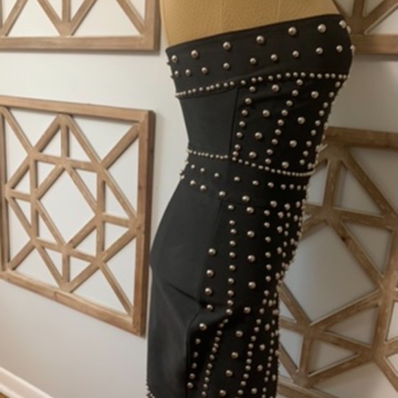 Beaded Akira Bandage Dress - Picture 2 of 5